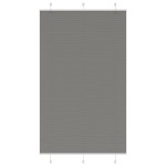 vidaXL Jaluzea plisată Antracit 115x200 cm Lățime țesătură 114,4 cm vidaXL Jaluzea plisată Antracit 115x200 cm Lățime țesătură 114,4 cm