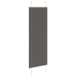 vidaXL Jaluzea plisată negru 40x150 cm Lățime țesătură 39,4cm poliester