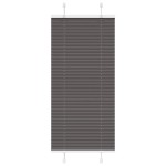vidaXL Jaluzea plisată negru 65x150 cm Lățime țesătură 64,4cm poliester