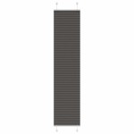 vidaXL Jaluză plisată negru 50x200 cm Lățime țesătură 49,4cm poliester vidaXL Jaluză plisată negru 50x200 cm Lățime țesătură 49,4cm poliester