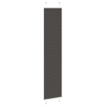 vidaXL Jaluză plisată negru 50x200 cm Lățime țesătură 49,4cm poliester vidaXL Jaluză plisată negru 50x200 cm Lățime țesătură 49,4cm poliester