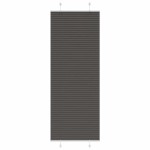 vidaXL Jaluză plisată negru 70x200 cm Lățime țesătură 69,4cm poliester vidaXL Jaluză plisată negru 70x200 cm Lățime țesătură 69,4cm poliester