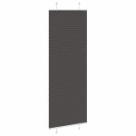 vidaXL Jaluză plisată negru 70x200 cm Lățime țesătură 69,4cm poliester vidaXL Jaluză plisată negru 70x200 cm Lățime țesătură 69,4cm poliester