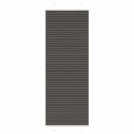 vidaXL Jaluză plisată negru 75x200 cm Lățime țesătură 74,4cm poliester vidaXL Jaluză plisată negru 75x200 cm Lățime țesătură 74,4cm poliester