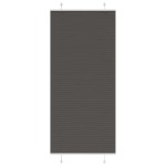 vidaXL Jaluzea plisată negru 90x200 cm Lățime țesătură 89,4cm poliester