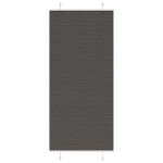 vidaXL Jaluzea plisată negru 95x200 cm Lățime țesătură 94,4cm poliester