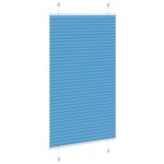 vidaXL Jaluzea plisată albastru 70x100 cm Lățime țesătură 69,4 cm vidaXL Jaluzea plisată albastru 70x100 cm Lățime țesătură 69,4 cm