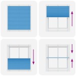 vidaXL Jaluzea plisată Albastru 120x100 cm Lățime țesătură 119,4 cm vidaXL Jaluzea plisată Albastru 120x100 cm Lățime țesătură 119,4 cm