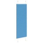 vidaXL Jaluzea plisată Albastru 50x150 cm Lățime țesătură 49,4 cm