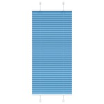 vidaXL Jaluzea plisată Albastru 55x150 cm Lățime țesătură 54,4 cm