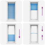 vidaXL Jaluzea plisată Albastru 65x150 cm Lățime țesătură 64,4 cm vidaXL Jaluzea plisată Albastru 65x150 cm Lățime țesătură 64,4 cm