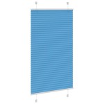 vidaXL Jaluzea plisată Albastru 70x150 cm Lățime țesătură 69,4 cm vidaXL Jaluzea plisată Albastru 70x150 cm Lățime țesătură 69,4 cm