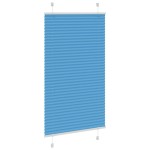 vidaXL Jaluzea plisată Albastru 80x150 cm Lățime țesătură 79,4 cm