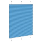 vidaXL Jaluzea plisată Albastru 105x150 cm Lățime țesătură 104,4 cm vidaXL Jaluzea plisată Albastru 105x150 cm Lățime țesătură 104,4 cm