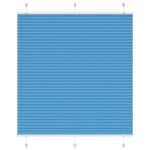 vidaXL Jaluzea plisată Albastru 115x150 cm Lățime țesătură 114,4 cm vidaXL Jaluzea plisată Albastru 115x150 cm Lățime țesătură 114,4 cm