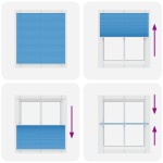 vidaXL Jaluzea plisată Albastru 115x150 cm Lățime țesătură 114,4 cm vidaXL Jaluzea plisată Albastru 115x150 cm Lățime țesătură 114,4 cm