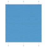 vidaXL Jaluzea plisată Albastru 120x150 cm Lățime țesătură 119,4 cm