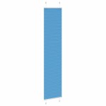 vidaXL Jaluzea plisată Albastru 45x200 cm Lățime țesătură 44,4 cm