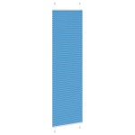vidaXL Jaluzea plisată Albastru 55x200 cm Lățime țesătură 54,4 cm vidaXL Jaluzea plisată Albastru 55x200 cm Lățime țesătură 54,4 cm
