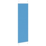 vidaXL Jaluzea plisată Albastru 55x200 cm Lățime țesătură 54,4 cm vidaXL Jaluzea plisată Albastru 55x200 cm Lățime țesătură 54,4 cm