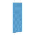 vidaXL Jaluzea plisată Albastru 70x200 cm Lățime țesătură 69,4 cm vidaXL Jaluzea plisată Albastru 70x200 cm Lățime țesătură 69,4 cm