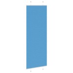 vidaXL Jaluzea plisată Albastru 70x200 cm Lățime țesătură 69,4 cm vidaXL Jaluzea plisată Albastru 70x200 cm Lățime țesătură 69,4 cm