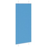 vidaXL Jaluzea plisată Albastru 85x200 cm Lățime țesătură 84,4 cm