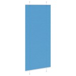 vidaXL Jaluzea plisată Albastru 100x200 cm Lățime țesătură 99,4 cm vidaXL Jaluzea plisată Albastru 100x200 cm Lățime țesătură 99,4 cm