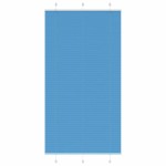 vidaXL Jaluzea plisată Albastru 105x200 cm Lățime țesătură 104,4 cm