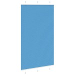 vidaXL Jaluzea plisată Albastru 115x200 cm Lățime țesătură 114,4 cm