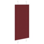 vidaXL Jaluzea plisată Bordeaux Roșu 65x100 cm Lățime material 64,4 cm vidaXL Jaluzea plisată Bordeaux Roșu 65x100 cm Lățime material 64,4 cm