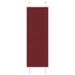 vidaXL Jaluzea plisată Bordeaux Roșu 45x150 cm Lățime țesătură vidaXL Jaluzea plisată Bordeaux Roșu 45x150 cm Lățime țesătură