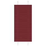 vidaXL Jaluzea plisată Bordeaux Roșu 55x150 cm Lățime țesătură vidaXL Jaluzea plisată Bordeaux Roșu 55x150 cm Lățime țesătură