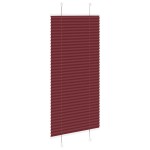 vidaXL Jaluzea plisată Bordeaux Roșu 65x150 cm Lățime material 64,4 cm vidaXL Jaluzea plisată Bordeaux Roșu 65x150 cm Lățime material 64,4 cm