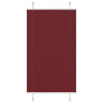 vidaXL Jaluzea plisată Bordeaux Roșu 75x150 cm Lățime țesătură 74,4 cm vidaXL Jaluzea plisată Bordeaux Roșu 75x150 cm Lățime țesătură 74,4 cm