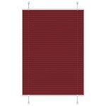 vidaXL Jaluzea plisată Bordeaux Roșu 90x150 cm Lățime țesătură 89,4 cm vidaXL Jaluzea plisată Bordeaux Roșu 90x150 cm Lățime țesătură 89,4 cm