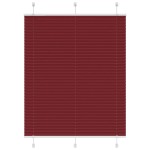 vidaXL Jaluzea plisată Bordeaux Roșu 105x150 cm Lățime țesătură 104,4cm