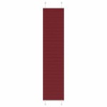 vidaXL Jaluzea plisată Bordeaux Roșu 40x200 cm Lățime țesătură 39,4 cm