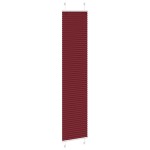 vidaXL Jaluză plisată Bordeaux Roșu 50x200 cm Lățime țesătură 49,4 cm