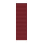 vidaXL Jaluză plisată Bordeaux Roșu 60x200 cm Lățime țesătură 59,4 cm
