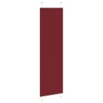 vidaXL Jaluză plisată Bordeaux Roșu 60x200 cm Lățime țesătură 59,4 cm