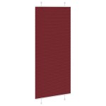 vidaXL Jaluzea plisată Bordeaux Roșu 85x200 cm Lățime țesătură 84,4 cm vidaXL Jaluzea plisată Bordeaux Roșu 85x200 cm Lățime țesătură 84,4 cm