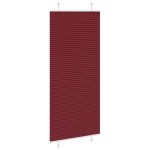 vidaXL Jaluzea plisată Bordeaux Roșu 90x200 cm Lățime țesătură 89,4 cm vidaXL Jaluzea plisată Bordeaux Roșu 90x200 cm Lățime țesătură 89,4 cm