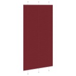 vidaXL Jaluzea plisată Bordeaux Roșu 105x200 cm Lățime țesătură 104,4cm