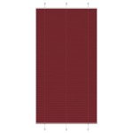 vidaXL Jaluzea plisată Bordeaux Roșu 110x200 cm Lățime țesătură