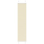vidaXL Jaluză plisată Crem 40x200 cm Lățime țesătură 39,4 cm vidaXL Jaluză plisată Crem 40x200 cm Lățime țesătură 39,4 cm