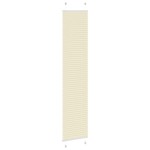 vidaXL Jaluză plisată Crem 40x200 cm Lățime țesătură 39,4 cm vidaXL Jaluză plisată Crem 40x200 cm Lățime țesătură 39,4 cm
