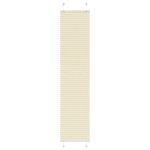 vidaXL Jaluză plisată Crem 45x200 cm Lățime țesătură 44,4 cm vidaXL Jaluză plisată Crem 45x200 cm Lățime țesătură 44,4 cm