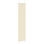 vidaXL Jaluză plisată Crem 45x200 cm Lățime țesătură 44,4 cm vidaXL Jaluză plisată Crem 45x200 cm Lățime țesătură 44,4 cm