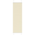 vidaXL Jaluză plisată Crem 55x200 cm Lățime țesătură 54,4 cm vidaXL Jaluză plisată Crem 55x200 cm Lățime țesătură 54,4 cm